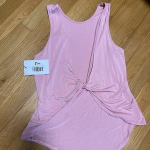 Poppy Twist Slouch Tank